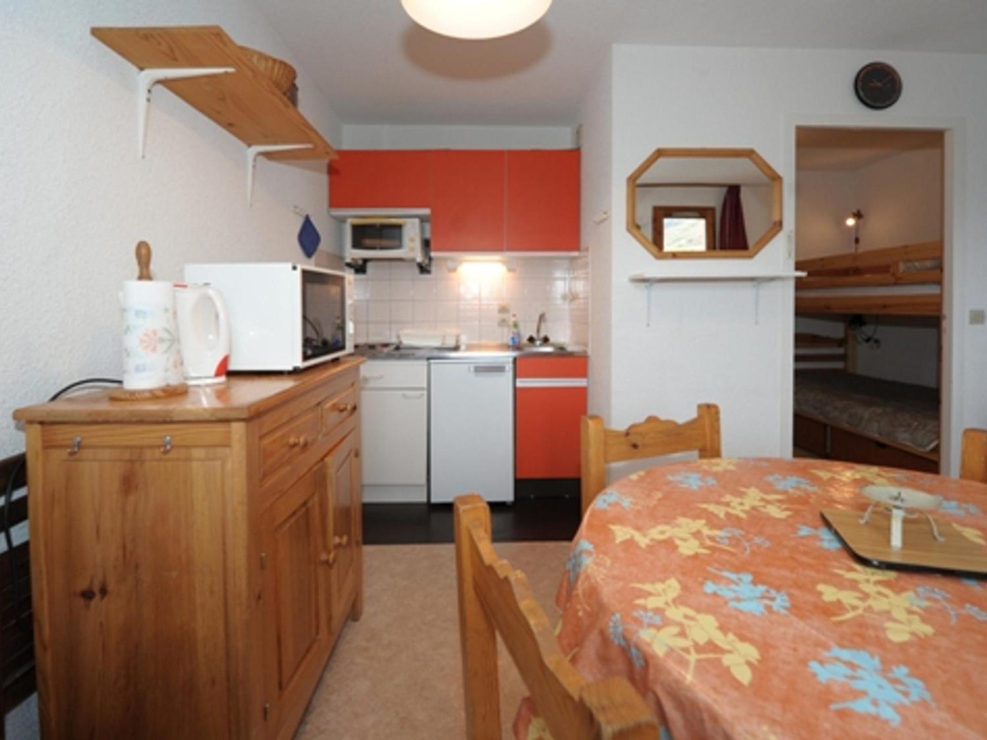 Apartmán Studio Cabine 4 Pers Les Menuires - Balcon Sud, Ski Aux Pieds, Proche Commerces Et Esf - Fr-1-178-41 Saint-Martin-de-Belleville Exteriér fotografie